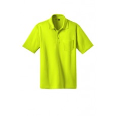 CS412P Safety Green, Snag Proof Pocket Polo