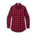 LW668 Port Authority Ladies Plaid Flannel Tunic