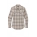 LW672 Port Authority Ladies Long Sleeve Ombre Plaid Shirt