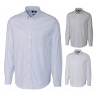 MCW00141 Cutter & Buck Men's Oxford Stripe L/S Button Down 